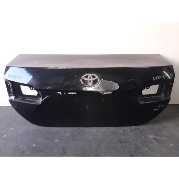 Tampa Traseira Corolla 2015 2016 2017 Original Preto