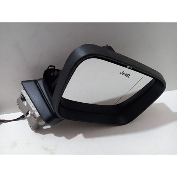 Retrovisor Direito Jeep Renegade 2015 2016 A 2020 Sem Capa G Preto