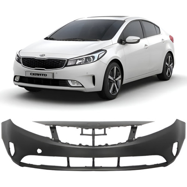 Parachoque Dianteiro Cerato 2017 2018 2019 Novo Original Lj Preto
