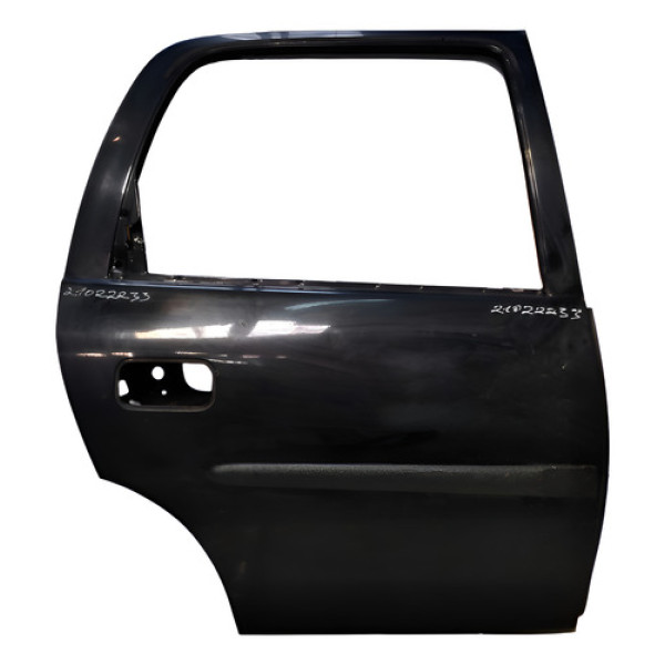 Porta Traseira Direita Corsa Montana  1996 97 98 1999 G1 Preto Direita Traseira