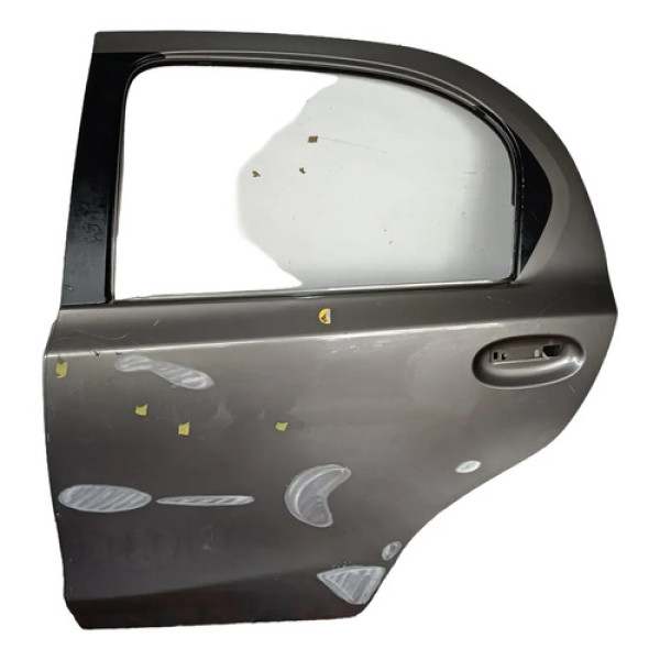 Porta Traseira Esquerda Etios Hatch 2013 A 2021 Original Gp Traseira Esquerda Marrom