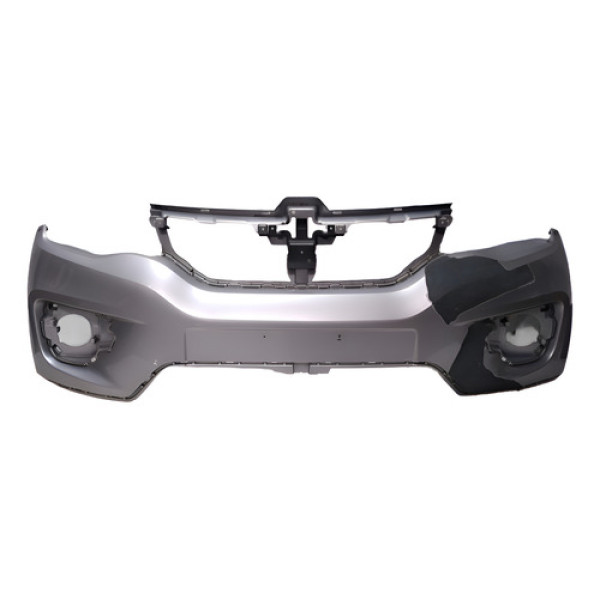 Parachoque Dianteiro Kwid 2017 2018  2019 2020 2021 G Prata