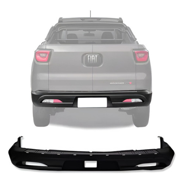 Parachoque Traseiro Fiat Toro S/furo 2016 A 2021 Original G