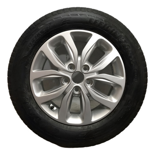 Roda Aro 16 Com Pneu Hyundai Creta Original Avulso Gp Cinza