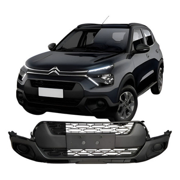 Parachoque Dianteiro Inferior C3 2024 2025 Novo Original G