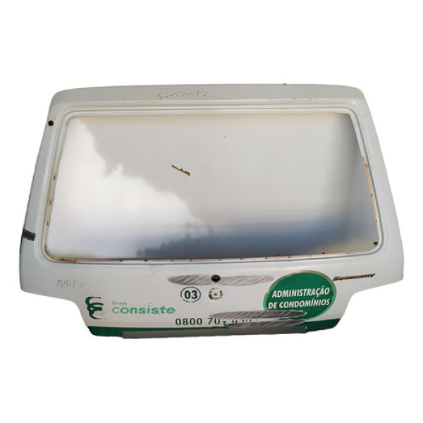 Tampa Traseira Fiat Uno Mille 2007 2008 2009 2010 Original L Branco