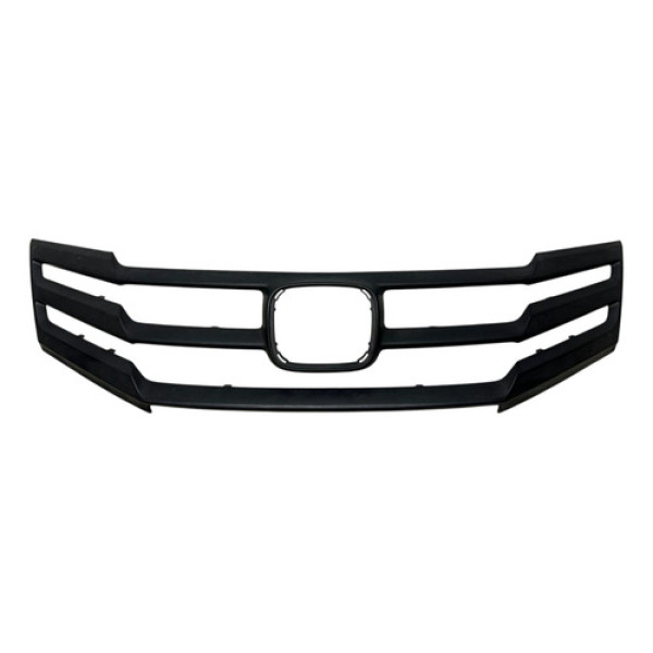 Moldura Grade Dianteira Honda City 2010 Á 2014 Original Gp Cinza-escuro