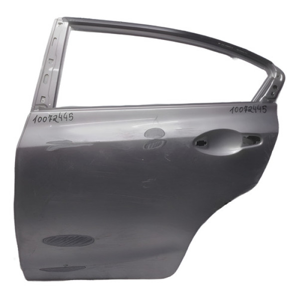 Porta Traseira Esquerda Civic 2013 2014 2015 Original G Traseira Esquerda Prata