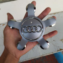 Jogo De Calota Central Audi A3 A4 Q3 Original Lj Cinza