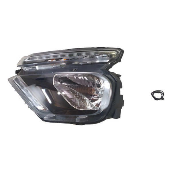 Farol Esquerdo C3 2022 2023 Original Seminovo Com Led Gp Esquerdo