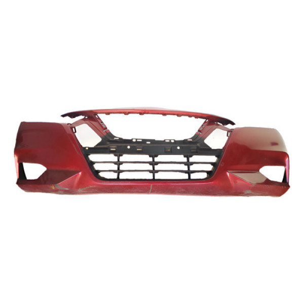 Parachoque Dianteiro Nissan Versa 2022 2023 2024 Original Lj Vermelho