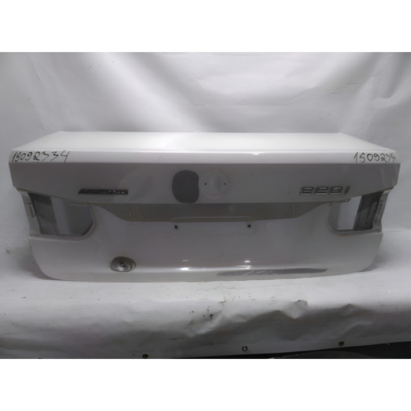 Tampa Traseira Bmw 320i F30 2013 14 15 16 2017 Original G Branco