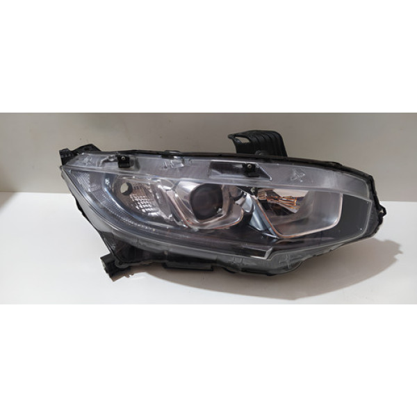 Farol Direito Civic G10 2018 2019 2020 Com Led Gp Direito