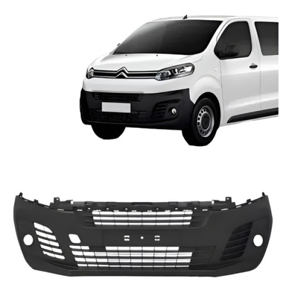 Parachoque Dianteiro Jumpy Expert 2017 2018 2019 A 2023 Lj Preto