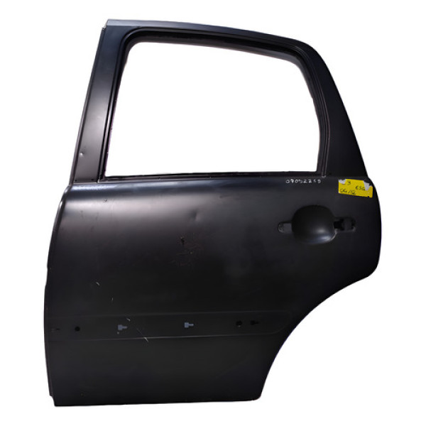 Porta Traseira Esquerda C3 2004 05 06 07 08 09 10 11 2012 G1 Preto Traseira Esquerdo