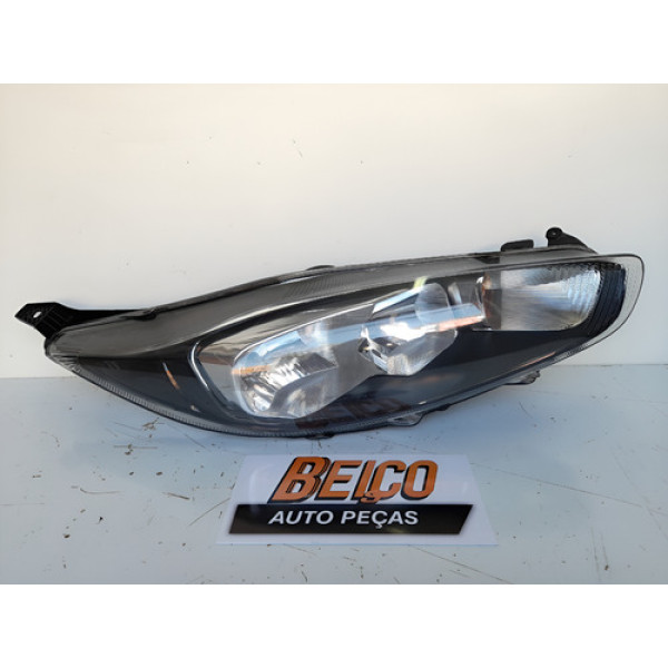 Farol Direito New Fiesta Mascara Negra 2013 A 2017 Original Direito