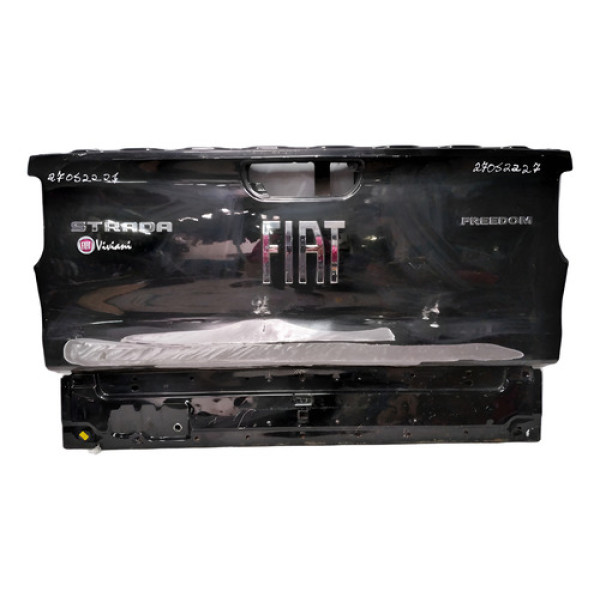Tampa Traseira Strada Freedom 2021 2022 Original G - Preto