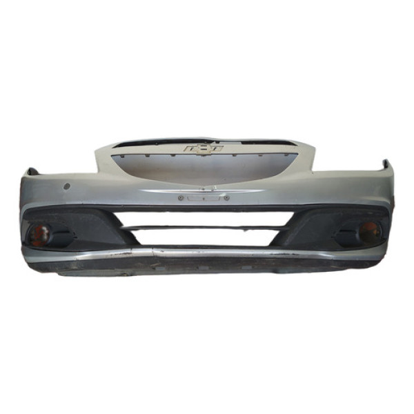 Parachoque Dianteiro Onix Prisma 2012 2013 2014 2015 2016 Lj Prateado