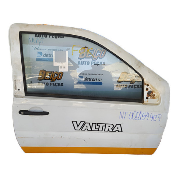Porta Dianteira Direita Fiat Strada Working 2016 Original Lj Branco Direito Dianteira Branco