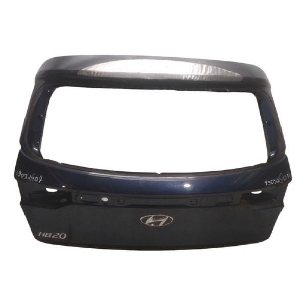 Tampa Traseira Hb20 2023 2024 Original G Azul-escuro