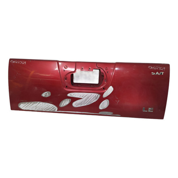 Tampa Traseira Frontier 2012 2013 2014 2015 Original G1 - Vermelho