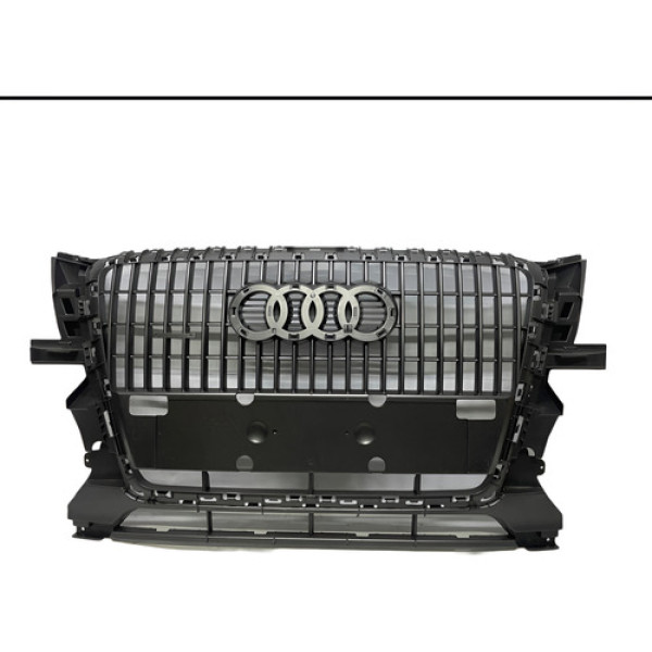Grade Radiador Dianteiro Audi Q5 2013 Á 2017 Original Gp Preto Direito