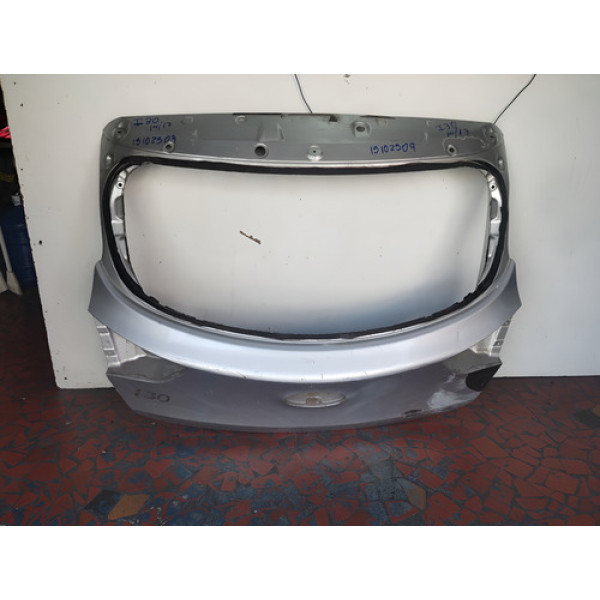 Tampa Traseira I30 2014 2015 2016 2017 Original Lj - Prateado