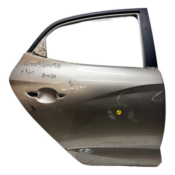 Porta Traseira Direita Hb20 Hatch 2020 A 2024 Original Gp