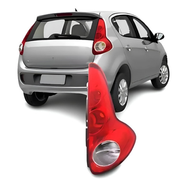 Lanterna Direita Palio Attractive 2012/2017 Novo Original G - Direito/passageiro - Vermelho