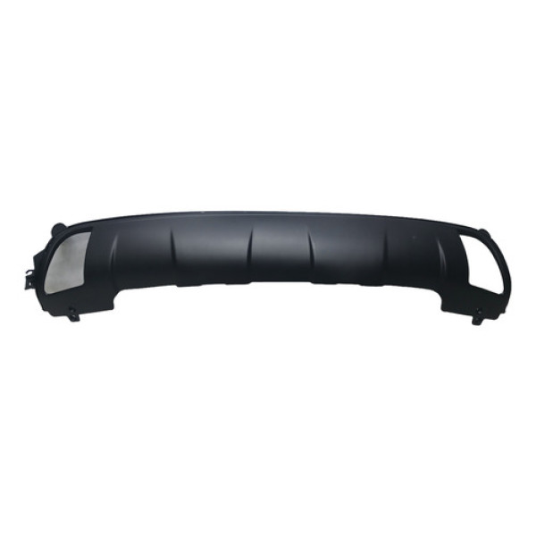 Aplique Parachoque Traseiro Peugeot 2008 2015/2021 Novo G Preto Fosco