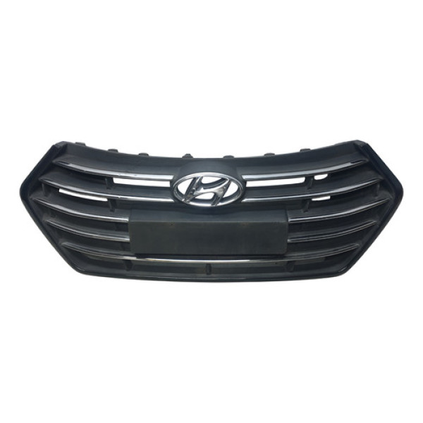 Grade Frontal Hyundai Hb20 2016 2017 Original Gp Preto Fosco