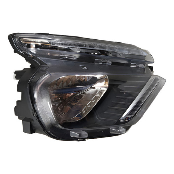 Farol Direito Citroen C3 2022 2023 Com Led Original Gp Esquerdo