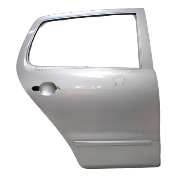 Porta Traseira Direita Fox Crossfox 2011 12 2013 2014 G1 Cinza