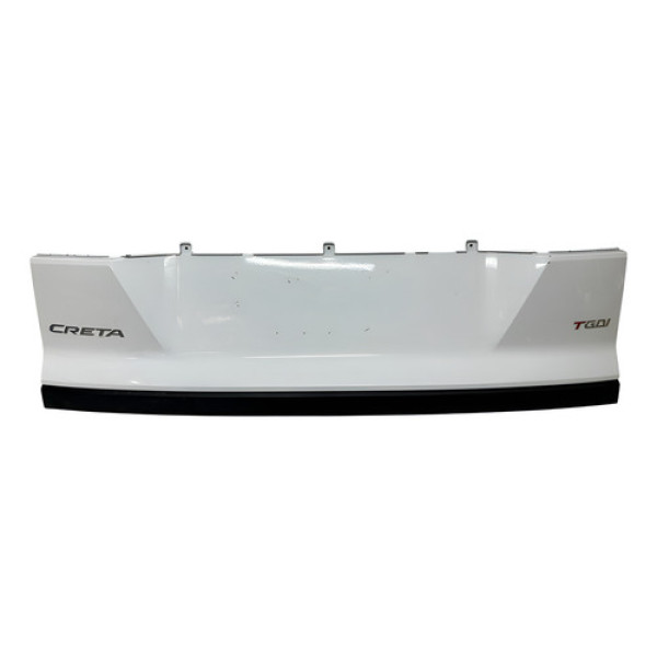 Aplique Tampa Traseira Traseira Hyundai Creta 2025 2026 Gp Branco