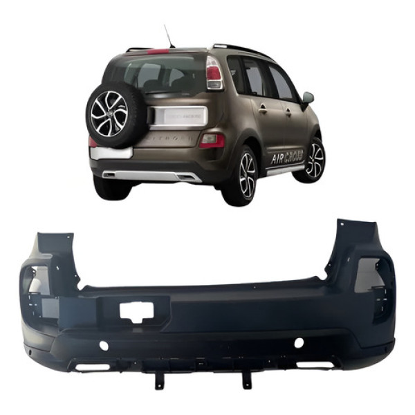 Parachoque Traseiro Aircross 2010 A 2015 Novo Original G