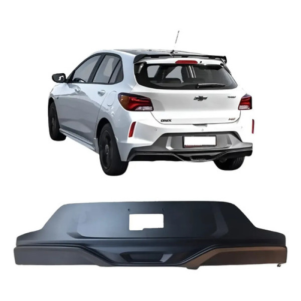 Spoiler Traseiro Onix Rs 2020 21 22 23 2024 Original G Preto