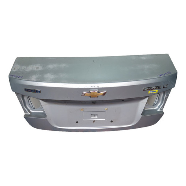 Tampa Traseira Chevrolet Cruze 2012 2013 2014 2015 2016 Lj Prateado