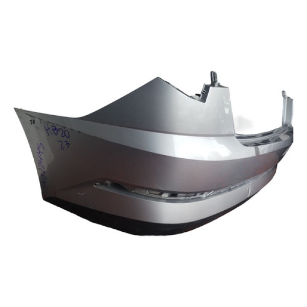 Parachoque Traseiro Hb20 2023 Original Lj Prateado