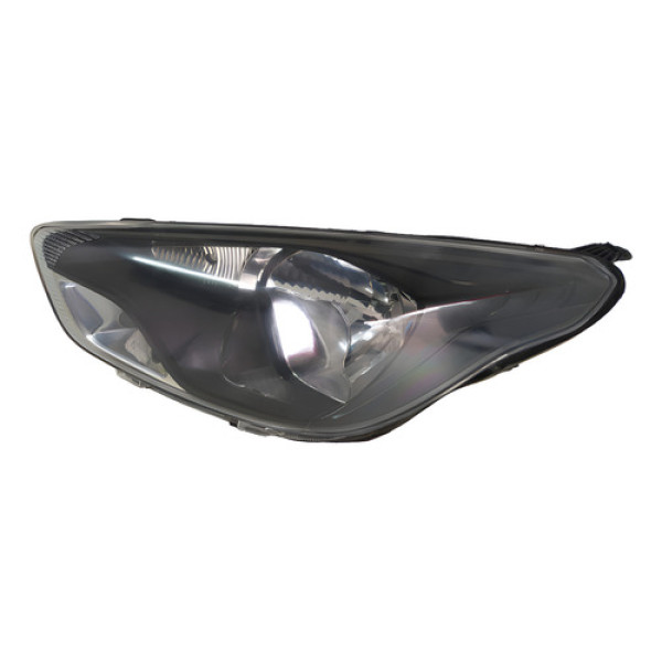 Farol Esquerdo Ford Ka 2015 2016 2017 2018 Mascara Negra  Gp Esquerdo