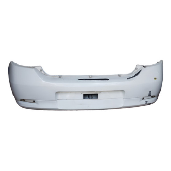 Parachoque Traseiro Logan 2016 2017 2018 2019 Original Lj Branco