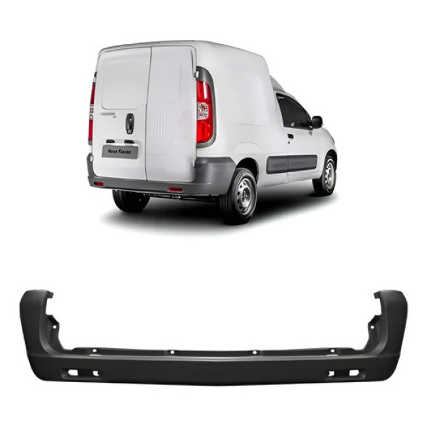 Parachoque Traseiro Fiat Fiorino 2014 A 2021 Novo Original G