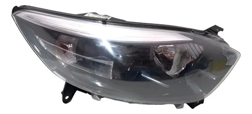 Farol Direito Captur 2017 2018 2019 2020 Friso Preto Gp Direito